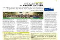 Página dedicada a San Cernin en la revista 6,25.