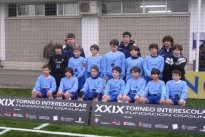 El equipo de San Cernin que participa en el Interescolar de 2010.
