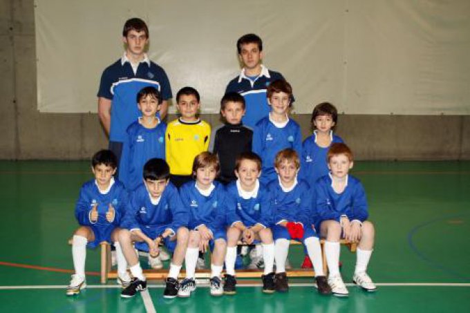 El equipo de 8 años F de San Cernin.